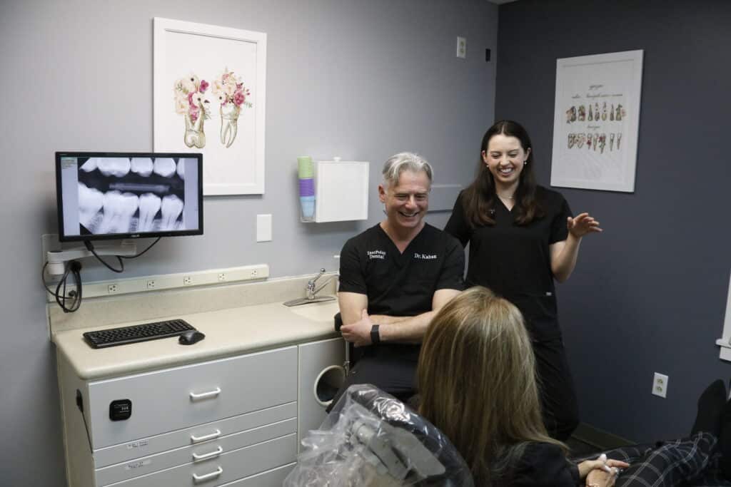 Eastpoint Dental Team with patient